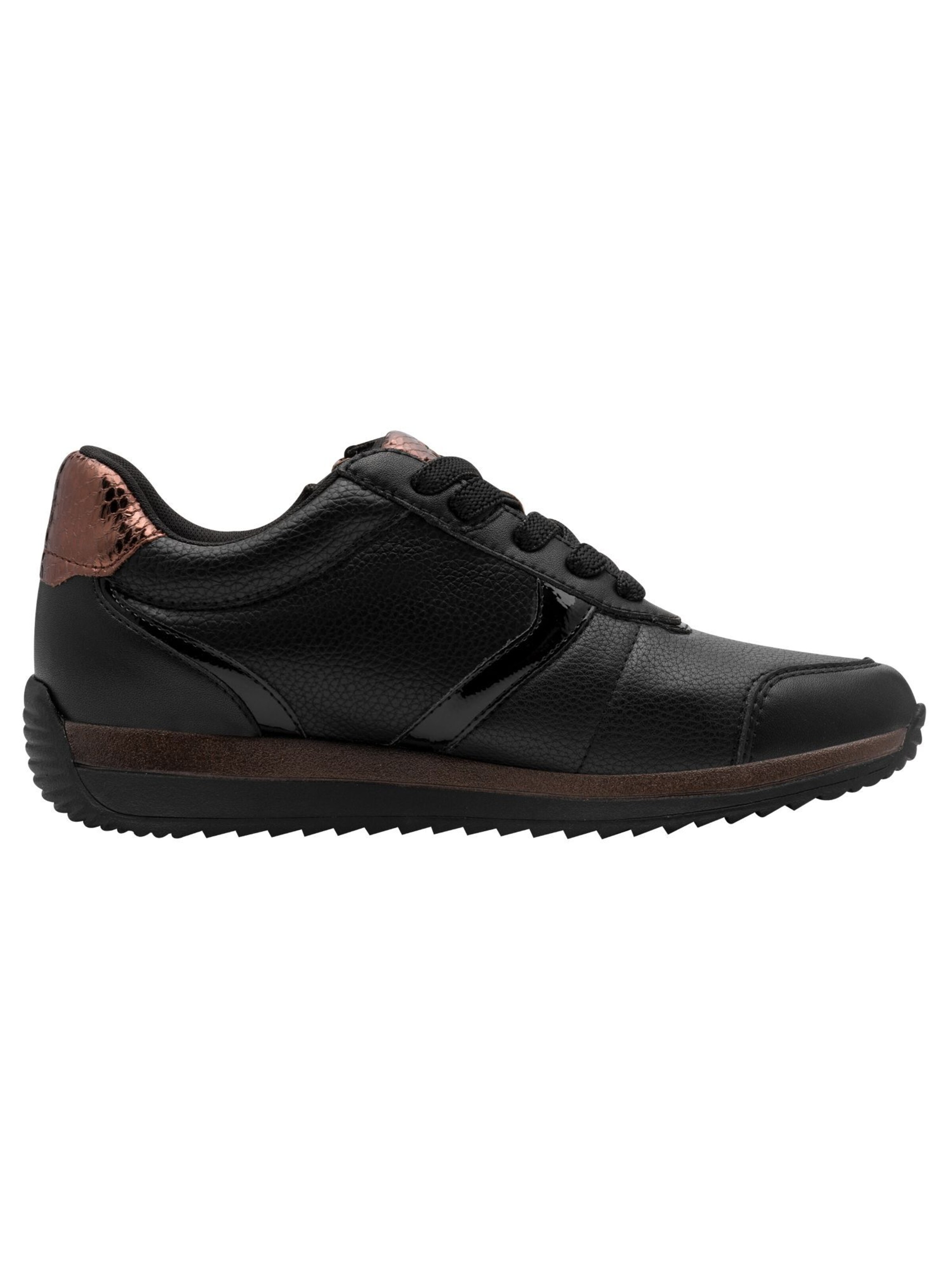 Tamaris Platform trainers in Black