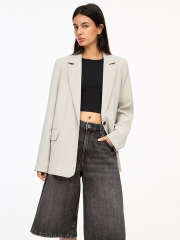 Pull&Bear Marynarka w kolorze beżowy: przód
