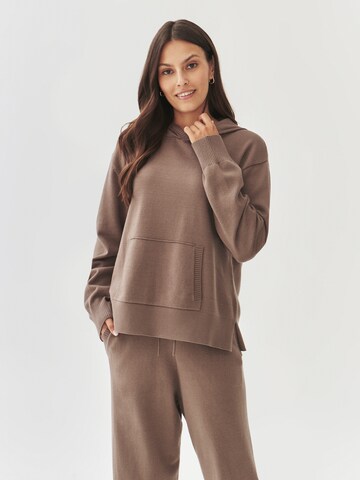 TATUUM Loose fit Pants 'Phlox' in Brown