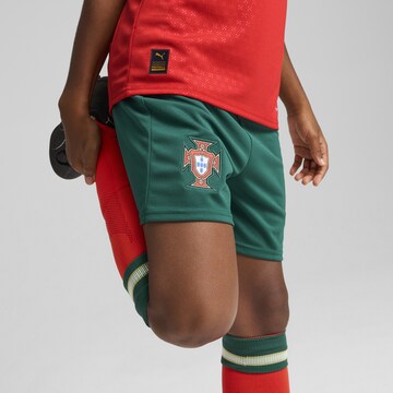 PUMA regular Παντελόνι φόρμας 'Portugal 2025' σε πράσινο