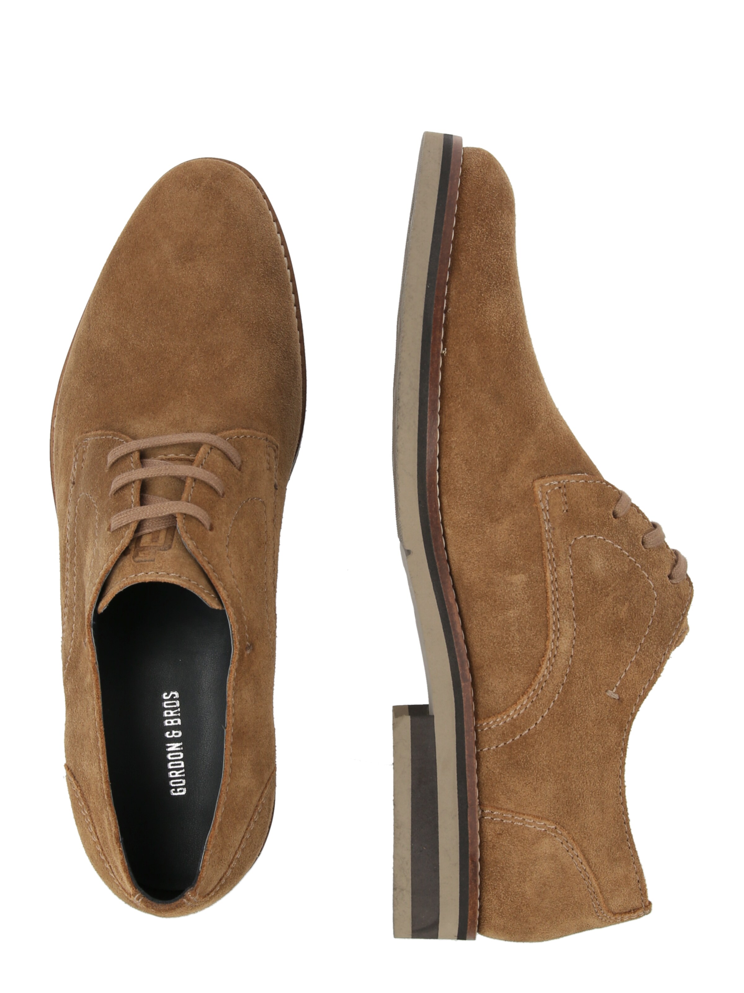 Gordon & Bros Δετό παπούτσι 'Vince' σε μπεζ