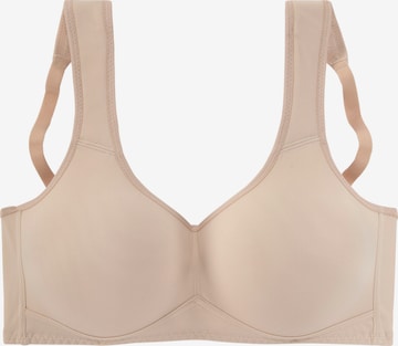 NUANCE Bralette Bra in Beige: front