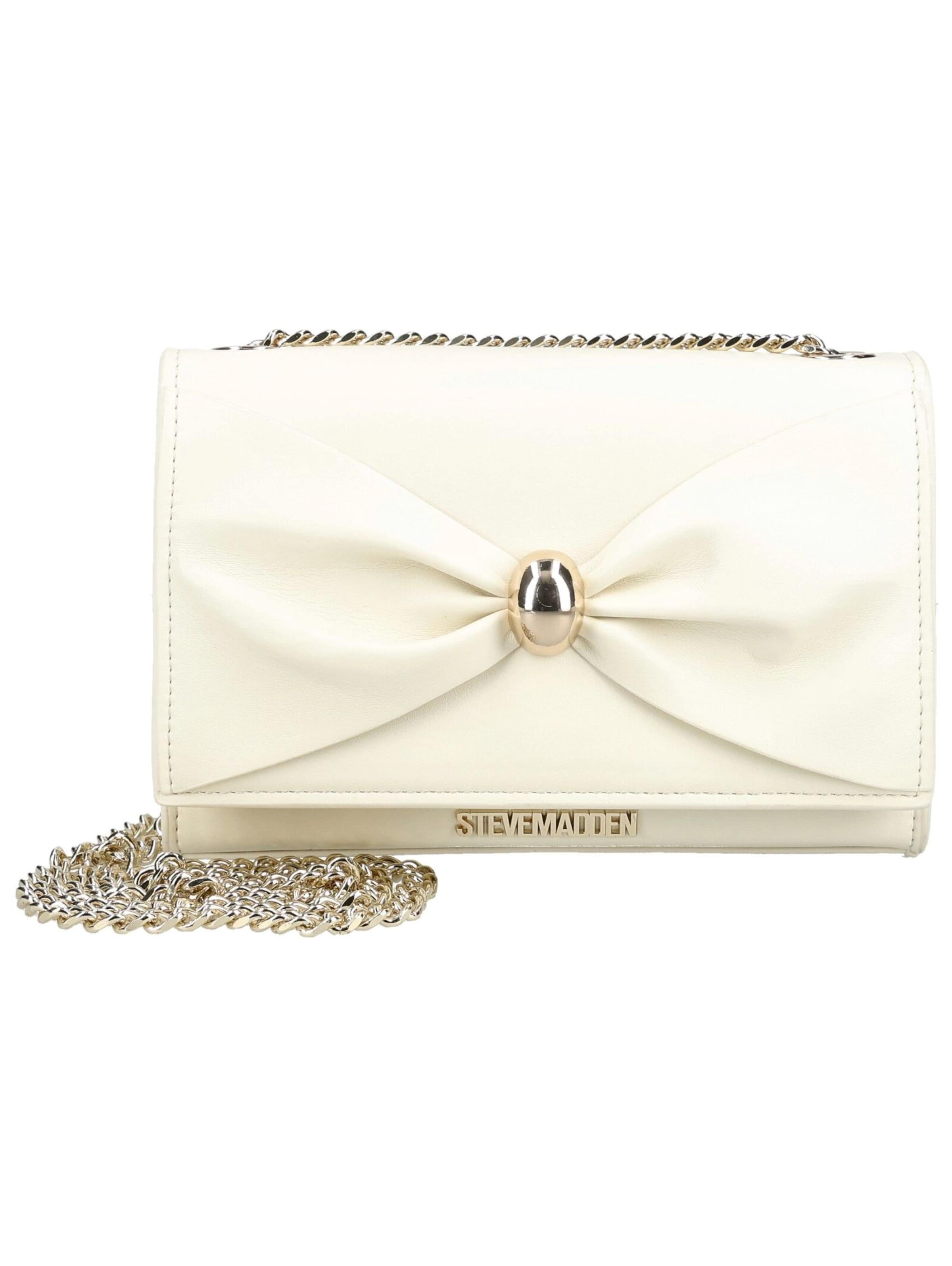 STEVE MADDEN Crossbody bag in White: front