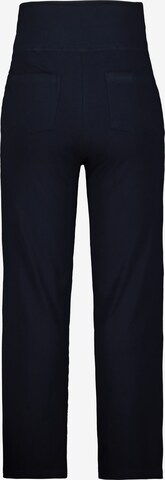 Ulla Popken Regular Ulla Popken Damen große Größen Umstands-Jerseyhose 794947  (GOTS) in Blau