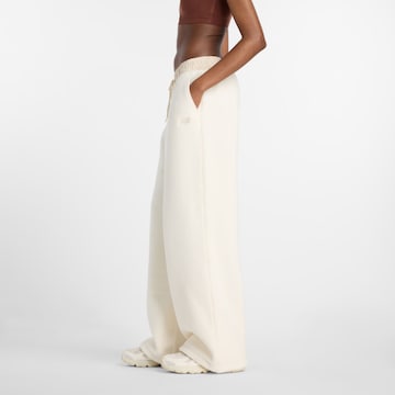 Wide Leg Pantalon new balance en blanc