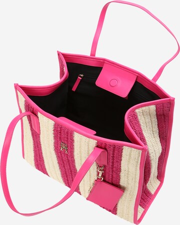 TOMMY HILFIGER Strandtasche in Pink