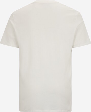 Jack & Jones Plus - Camiseta en blanco