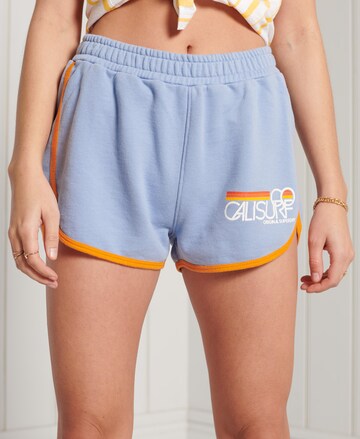 Superdry Regular Shorts 'Cali' in Blau