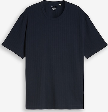 TOM TAILOR Men + T-Shirt in Blau: Vorderseite