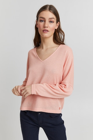 Oxmo Pullover 'Katla' in Pink: predná strana