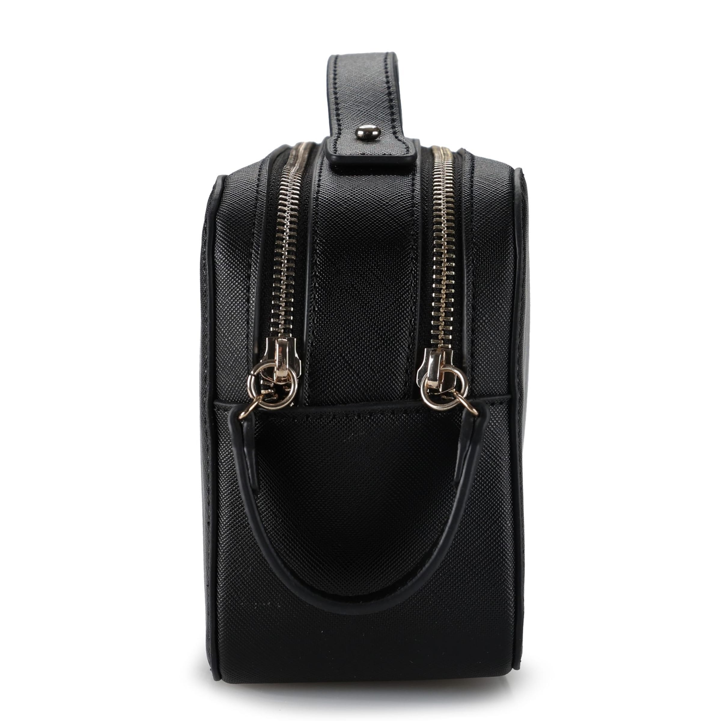 GUESS Toiletry bag 'Double' in Black