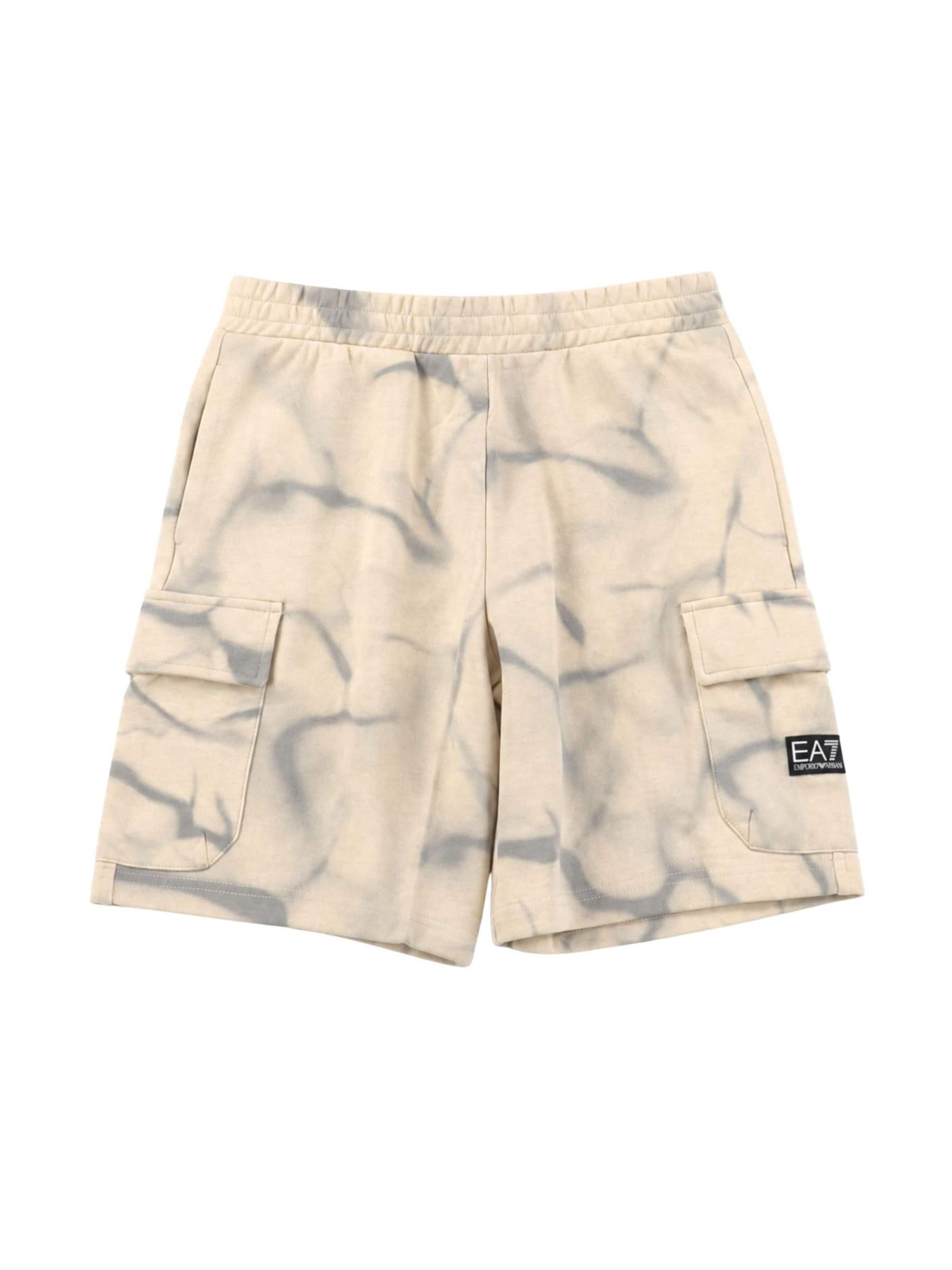 Regular Pantalon EA7 Emporio Armani en beige : devant