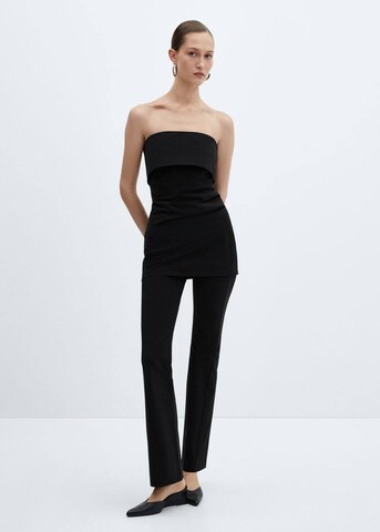 MANGO Bootcut Bukser 'Bengal' i sort