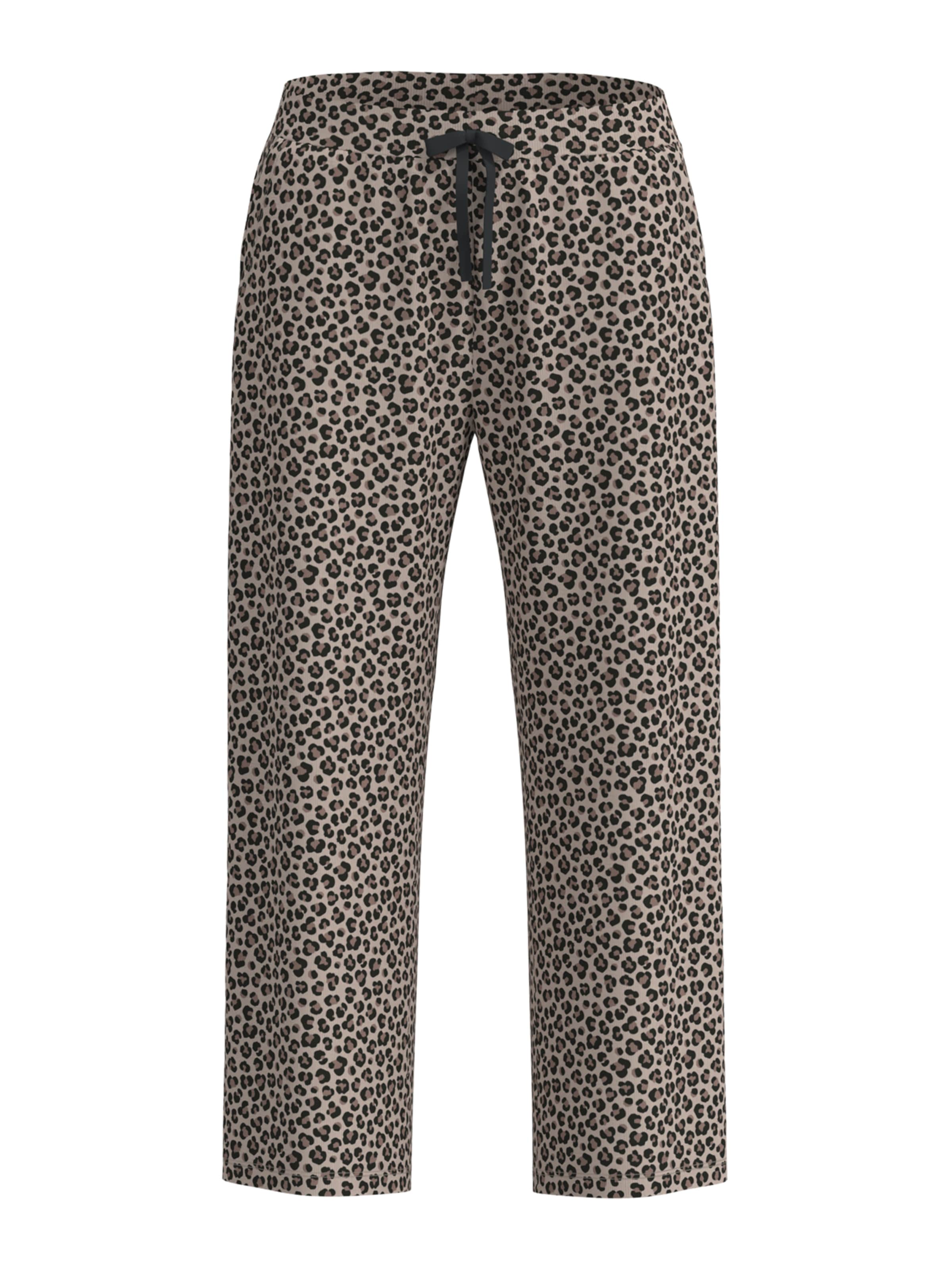TOM TAILOR Pyjamasbyxa i brun: framsida