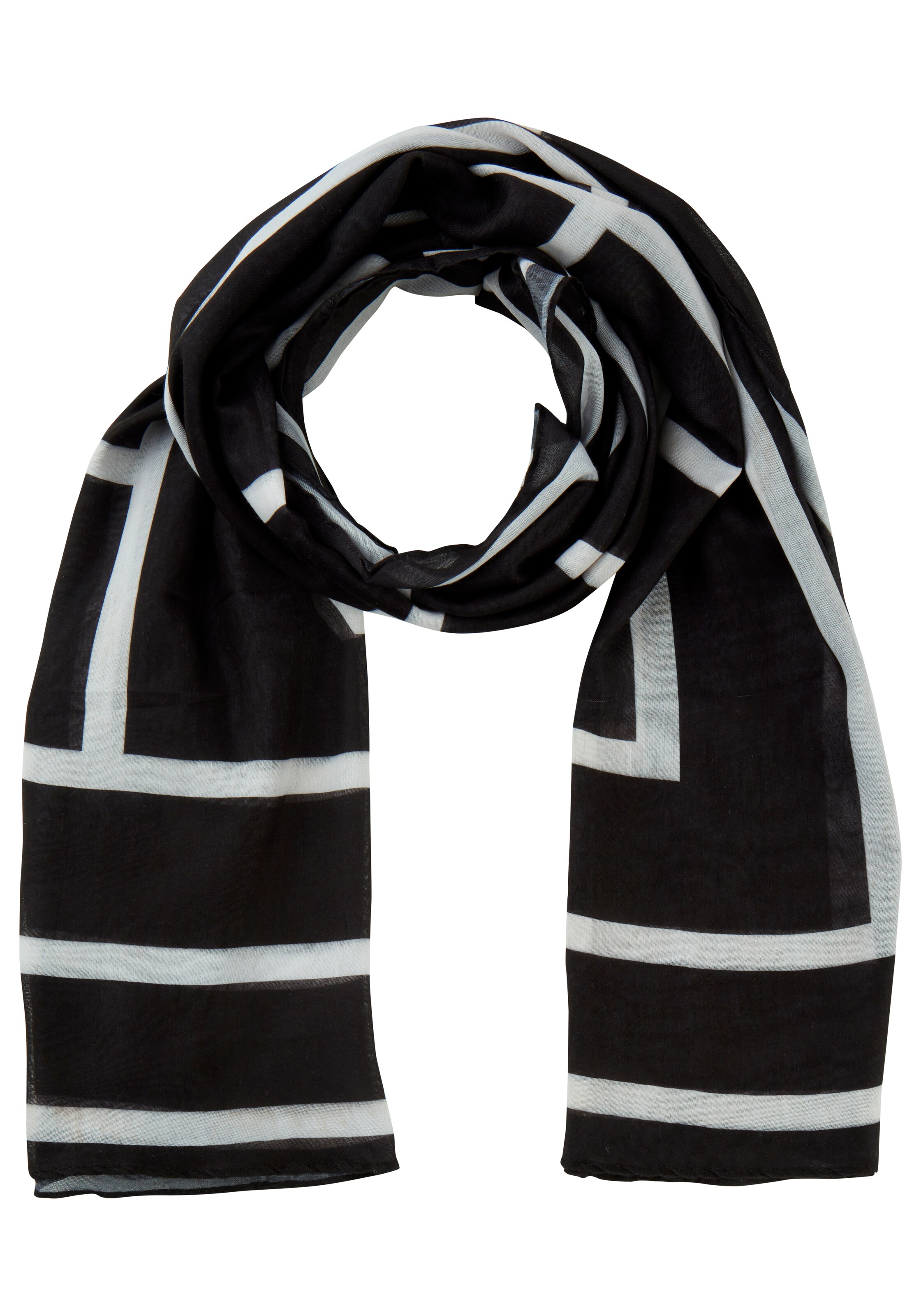 LAURA SCOTT Wrap in Black: front