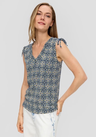 s.Oliver Top in Blue: front