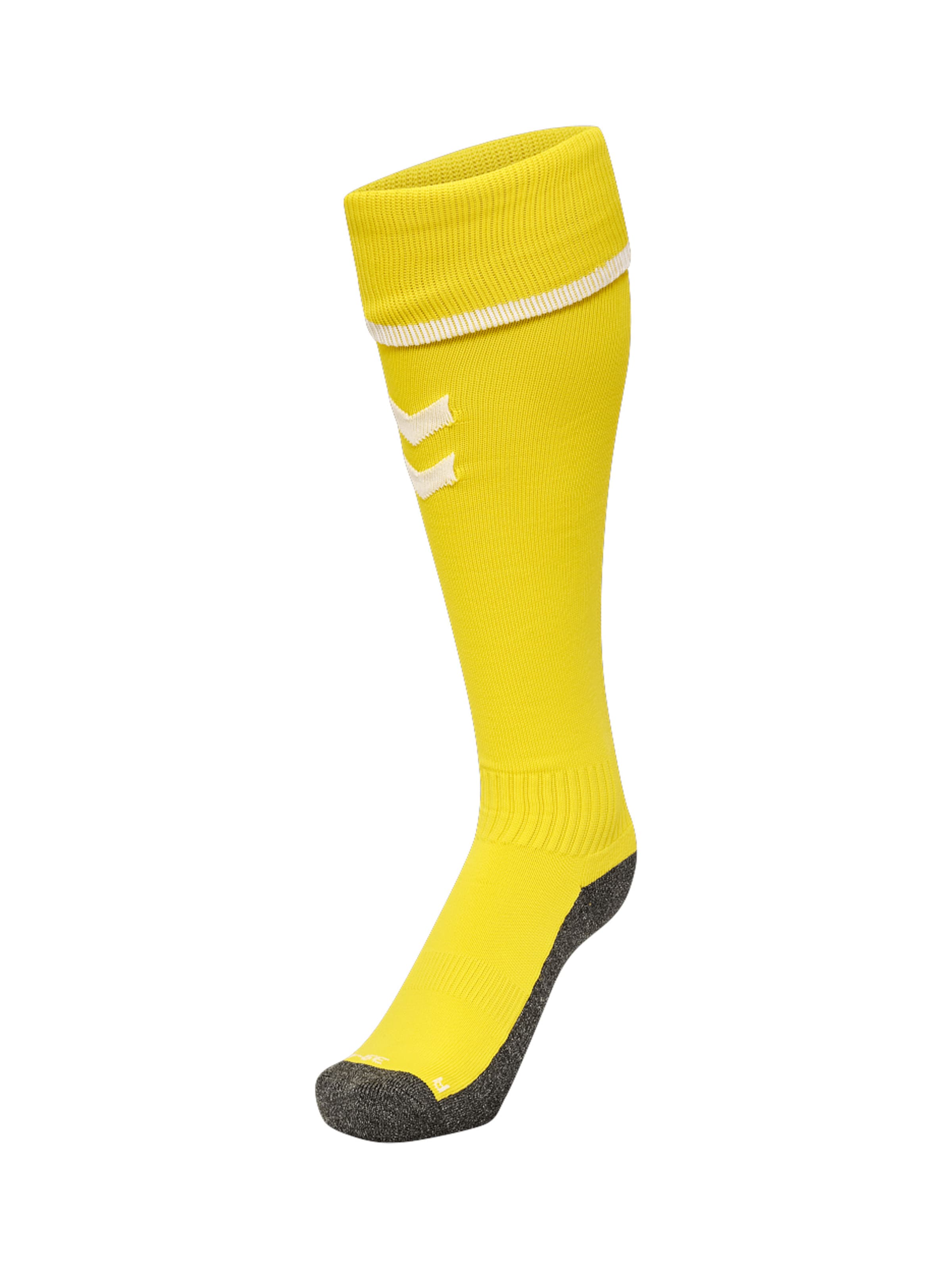 Hummel Sportsocken 'Core' in Gelb: Vorderseite