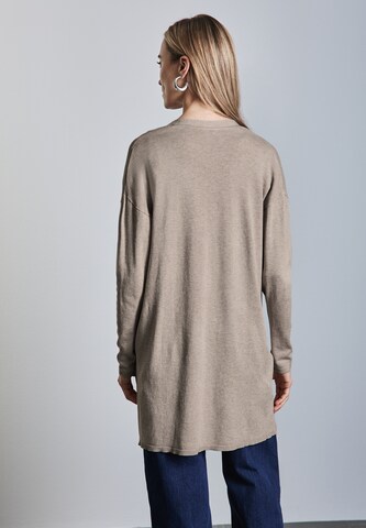STREET ONE Strickjacke in Beige