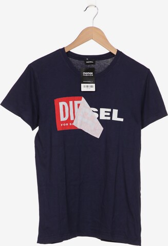 DIESEL T-Shirt L in Blau: predná strana