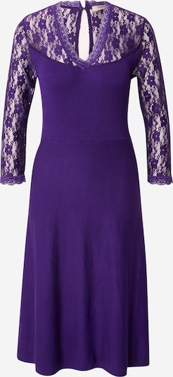 Derhy Robes en maille 'QUENNS' en violet foncé, Vue avec produit