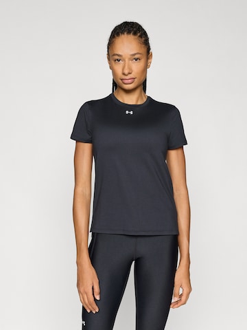 UNDER ARMOUR Functioneel shirt 'Vanish' in Zwart: voorkant