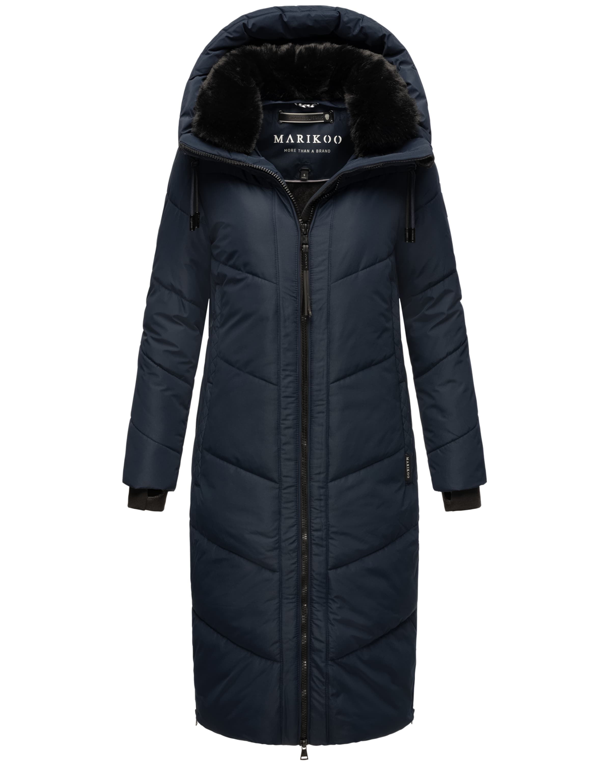 MARIKOO Zimski plašč 'Nadaree XVI' | modra barva