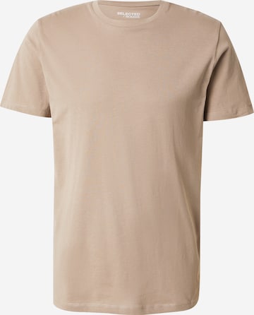 SELECTED Shirt 'SLHDAN' in Beige: front