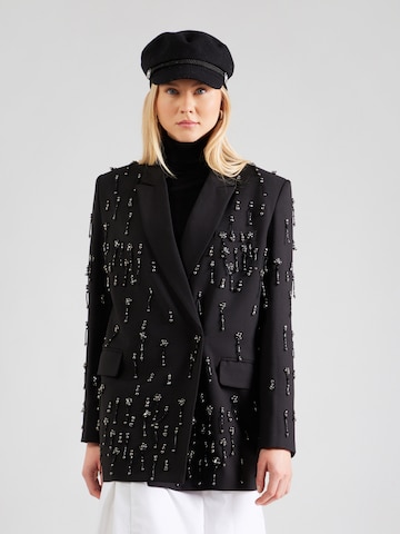 Sacou de la PINKO pe negru: față