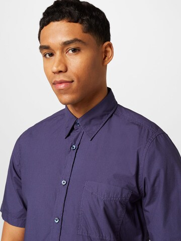 Coupe slim Chemise 'Relegant' BOSS en violet