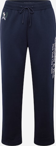 Abercrombie & Fitch tavaline Püksid, värv sinine: eest vaates