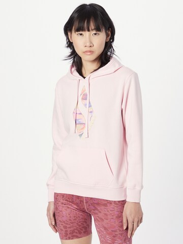 SKECHERS Athletic Sweatshirt in Pink: front