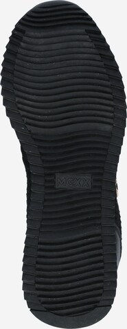 MEXX Rövid szárú sportcipők 'Gitte Glitter' - fekete