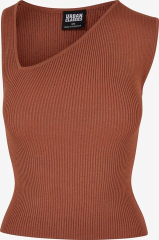 Urban Classics Knitted Top in Red: front