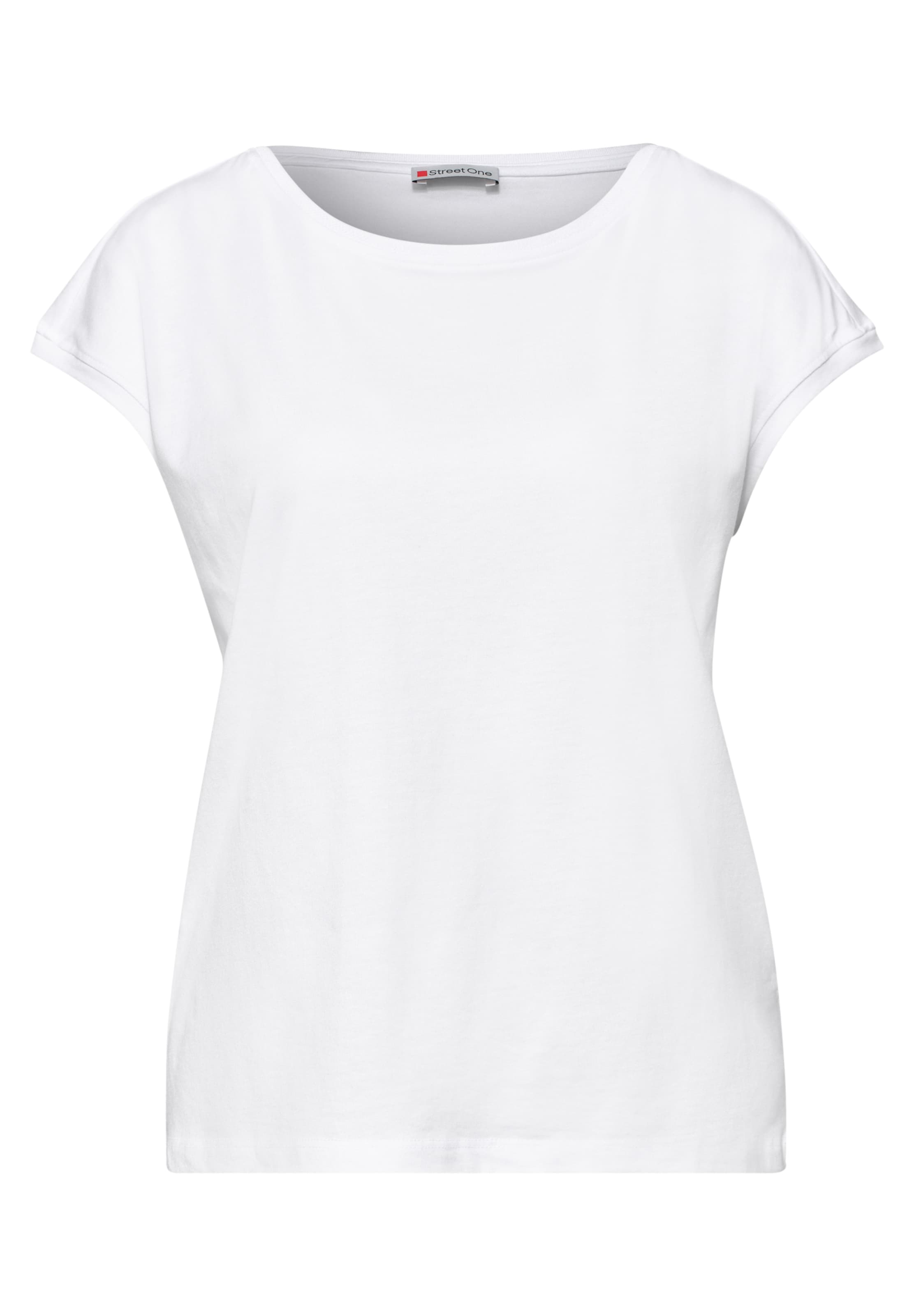 STREET ONE T-Shirt in Weiß: Vorderseite