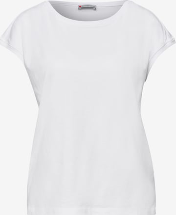 STREET ONE T-Shirt in Weiß: Vorderseite