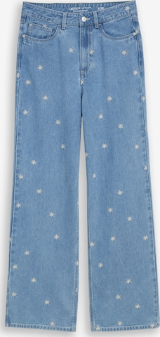 mėlyna TOM TAILOR DENIM Plačios klešnės Džinsai 'Linou': priekis