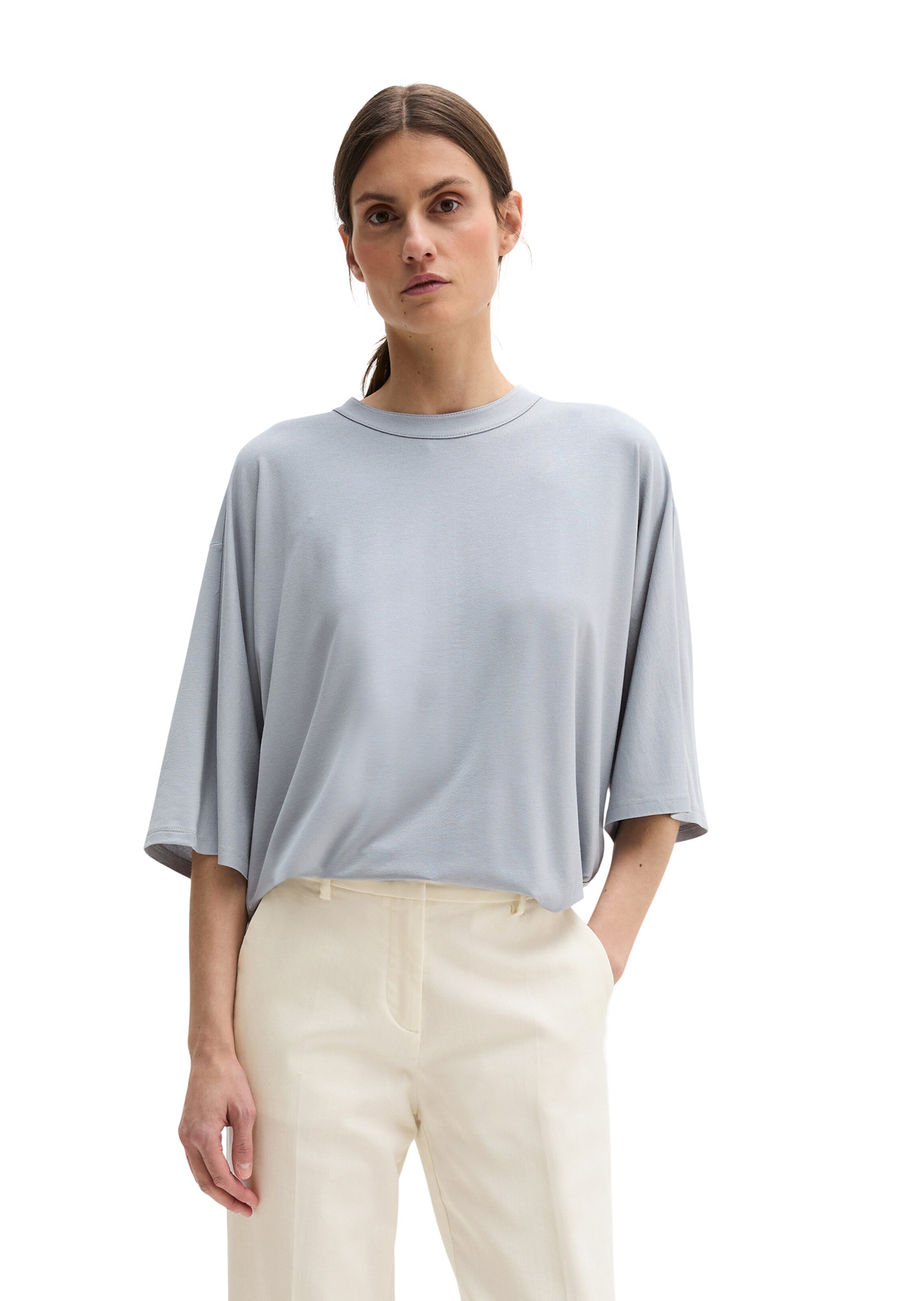 Marc O'Polo T-shirt in Grau: Vorderseite