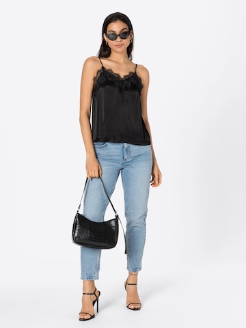 Warehouse - Top 'Cami' en negro