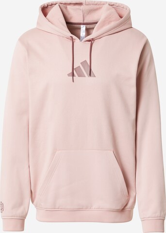 ADIDAS PERFORMANCE Sweatshirt in Pink: predná strana