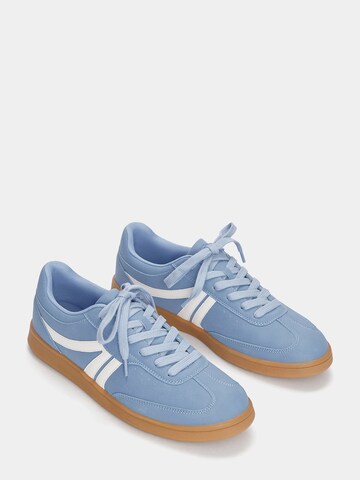 Baskets basses Pull&Bear en bleu