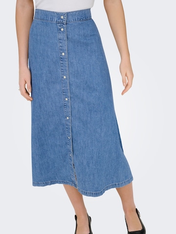 Jupe 'ONLNOEMI' ONLY en bleu