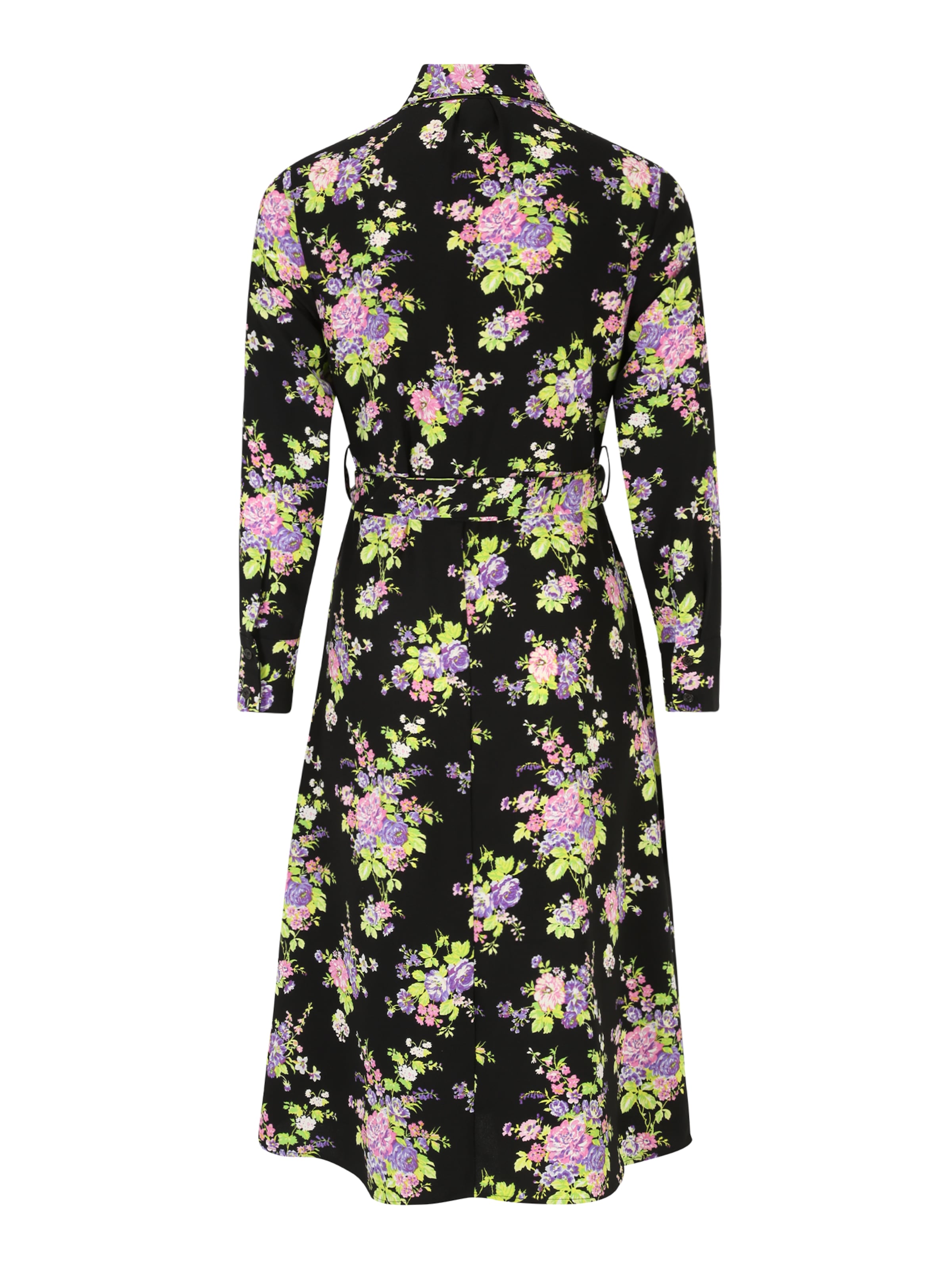 Warehouse Petite Платье-рубашка в Черный