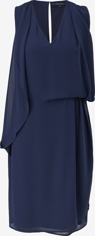 COMMA Šaty – modrá: přední strana