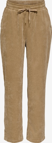 Pantalon 'ONLRAGNA-AGATE' ONLY en beige : devant