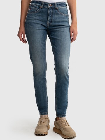 BIG STAR Tapered Jeans 'Maggie' in Blue: front