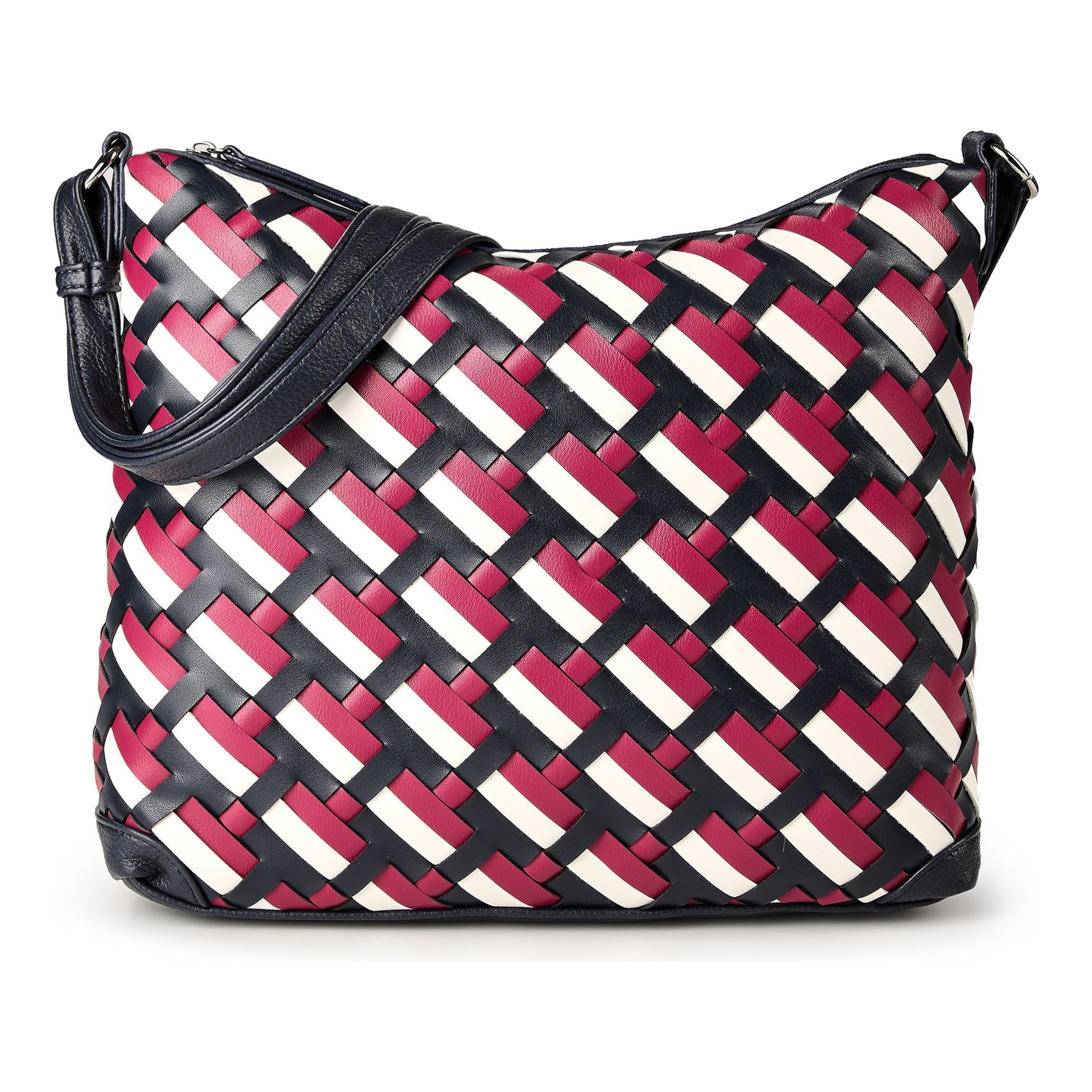 TOM TAILOR Schoudertas 'Devie' in Gemengde kleuren: voorkant