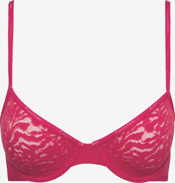 Invisible Soutien-gorge Calvin Klein Underwear en rose : devant