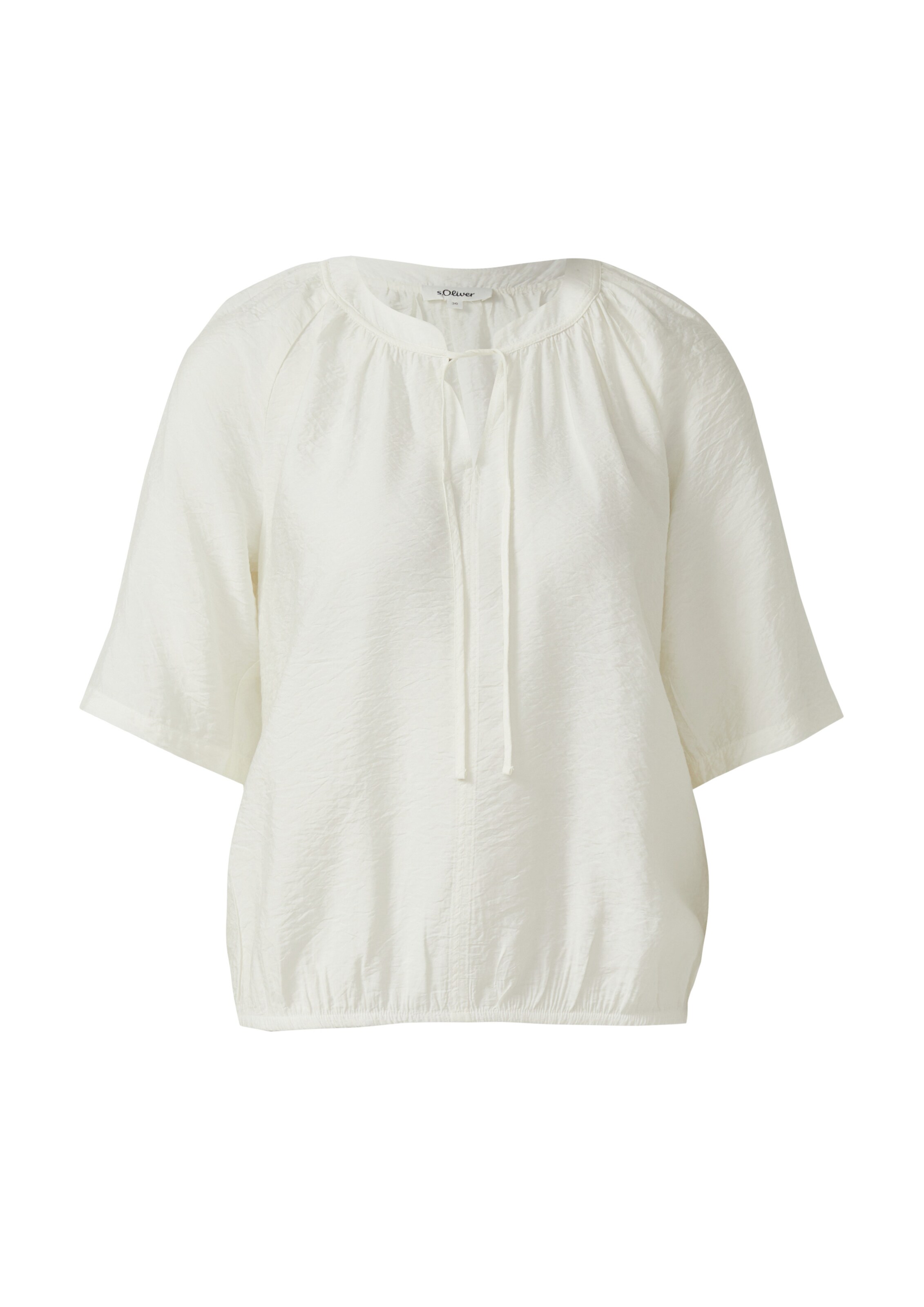 s.Oliver Blouse in Beige: front