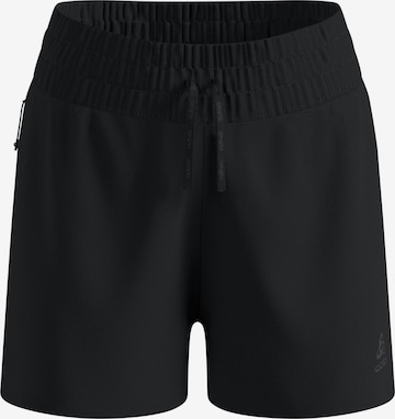ODLO Regular Sporthose 'ZEROWEIGHT 3 INCH' in Schwarz: Vorderseite