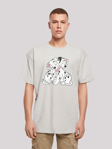 T-Shirt 'Disney 101 Dalmatiner Puppy Love' F4NT4STIC en gris : devant